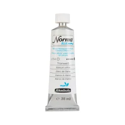 Schmincke Farba olejna Norma Blue - - 114, Titanium White, 35 ml