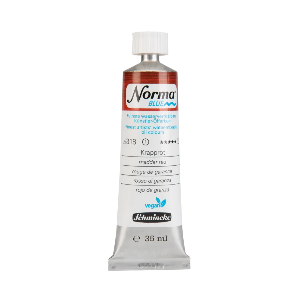 Schmincke Farba olejna Norma Blue - - 318, Madder Red, 35 ml