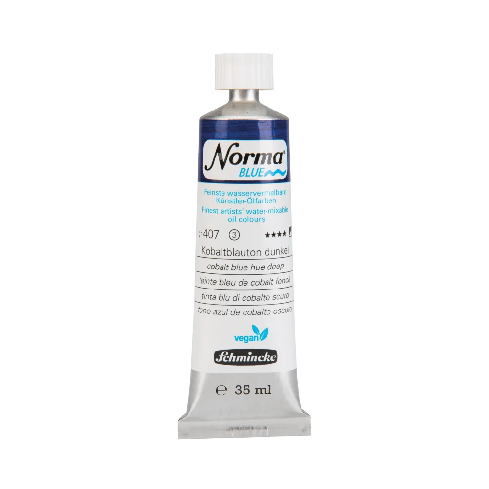 Schmincke Farba olejna Norma Blue - - 407, Cobalt Blue Hue Deep, 35 ml