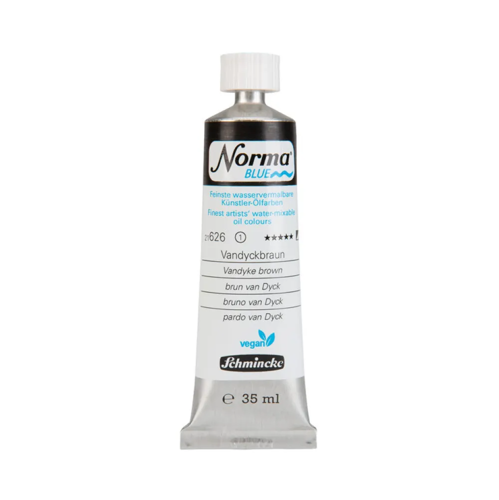 Schmincke Farba olejna Norma Blue - - 626, Vandyke Brown, 35 ml