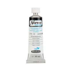 Schmincke Farba olejna Norma Blue - - 705, Mineral Black, 35 ml