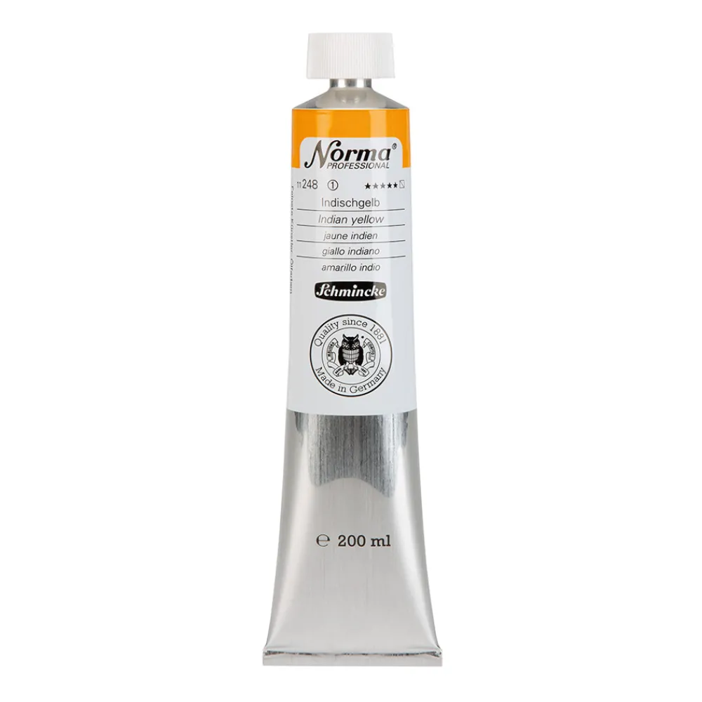 Schmincke Farba olejna Norma Professional - - 248, Indian Yellow, 200 ml > Farby Olejne