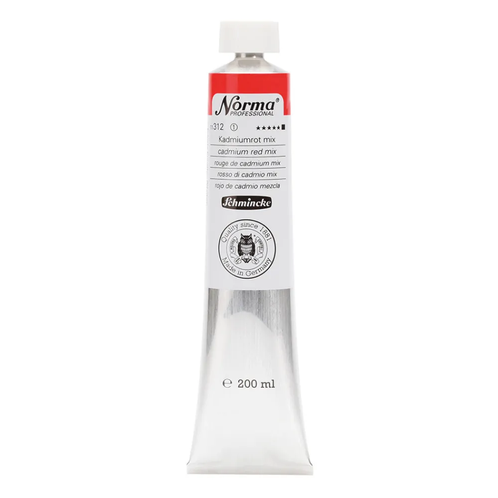 Schmincke Farba olejna Norma Professional - - 312, Cadmium Red Mix, 200 ml