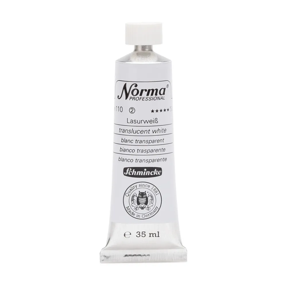 Schmincke Farba olejna Norma Professional - - 110, Translucent White, 35 ml
