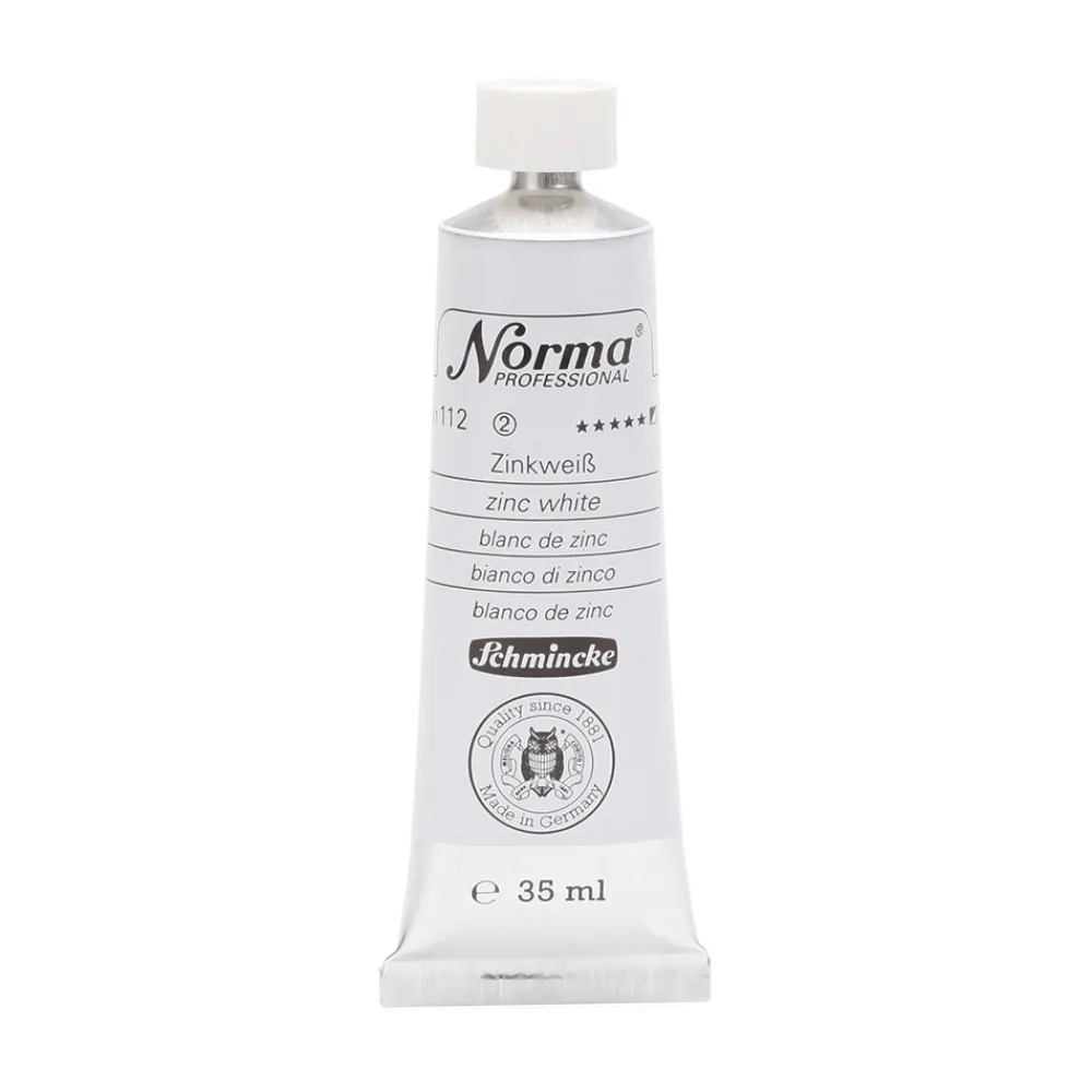Schmincke Farba olejna Norma Professional - - 112, Zinc White, 35 ml