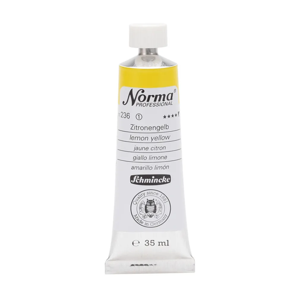 Schmincke Farba olejna Norma Professional - - 236, Lemon Yellow, 35 ml