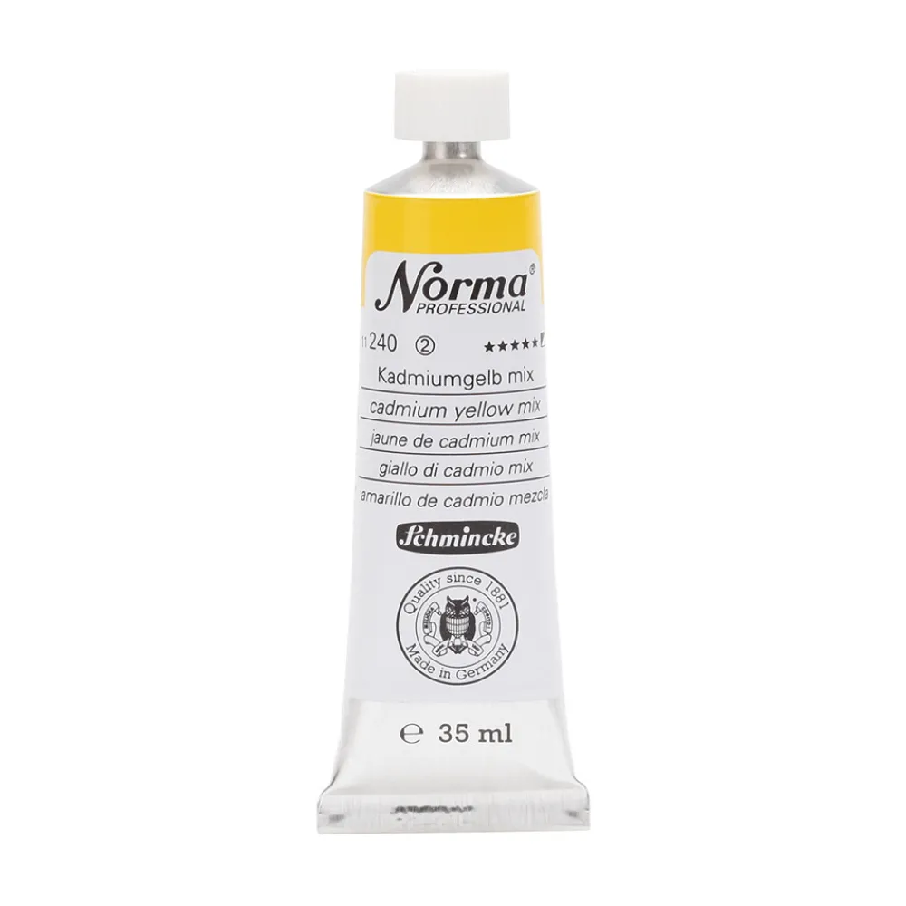 Schmincke Farba olejna Norma Professional - - 242, Cadmium Yellow Light, 35 ml > Farby Olejne