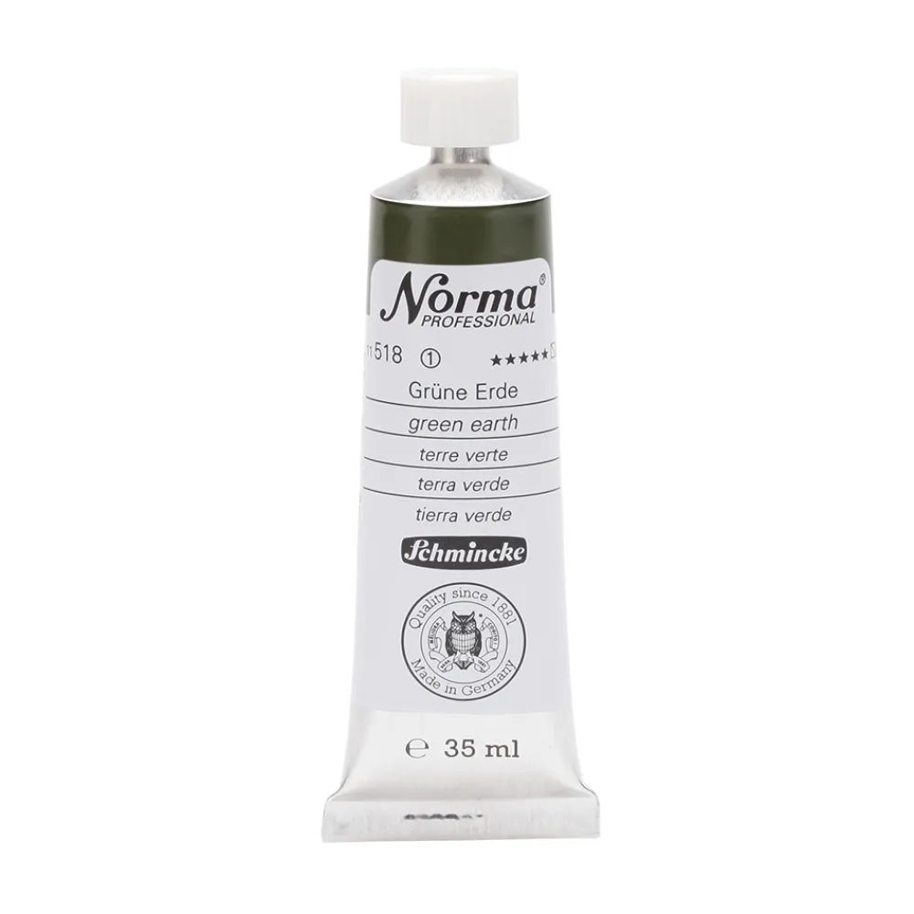 Schmincke Farba olejna Norma Professional - - 518, Green Earth, 35 ml