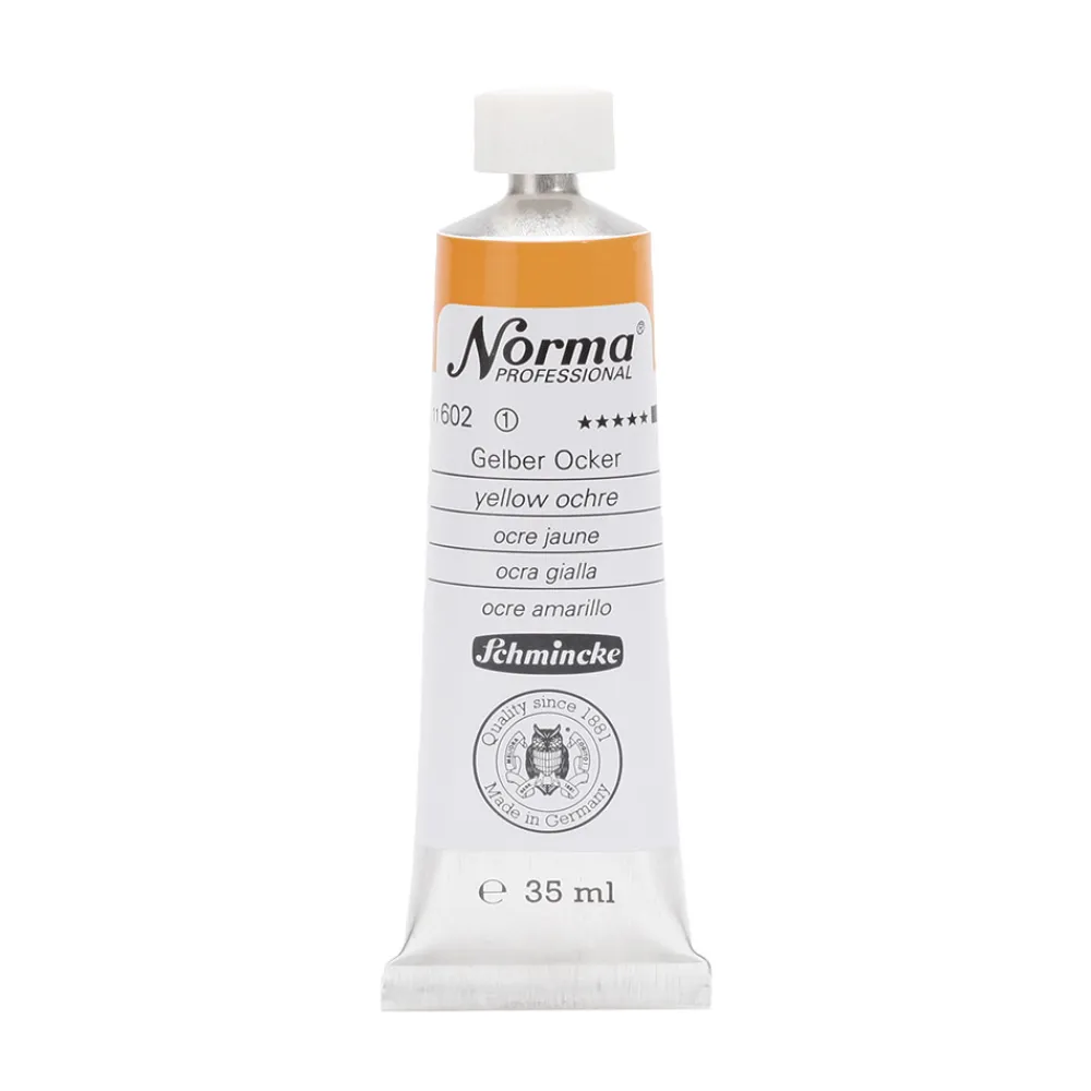 Schmincke Farba olejna Norma Professional - - 602, Yellow Ochre, 35 ml