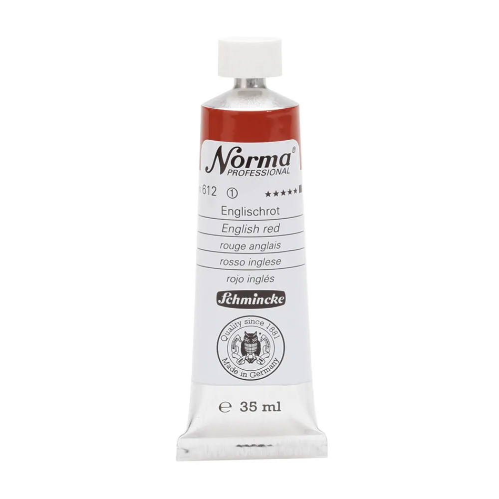 Schmincke Farba olejna Norma Professional - - 612, English Red, 35 ml