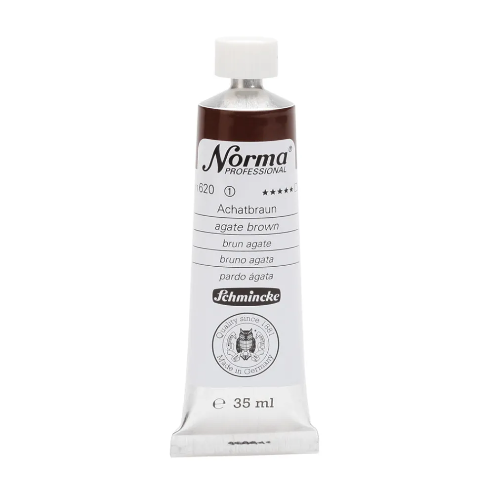 Schmincke Farba olejna Norma Professional - - 620, Agate Brown, 35 ml