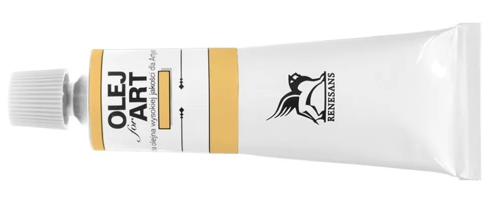 Renesans Farba olejna Olej for Art - - 5, żółta z Neapolu różowa, 60 ml
