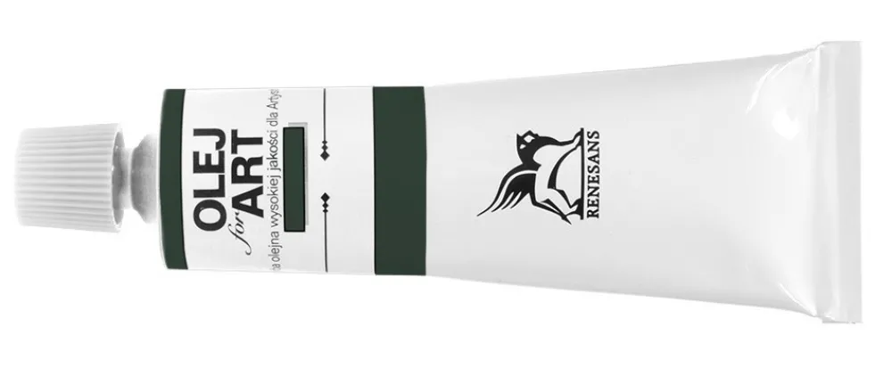 Renesans Farba olejna Olej for Art - - 43, zieleń oliwna, 60 ml
