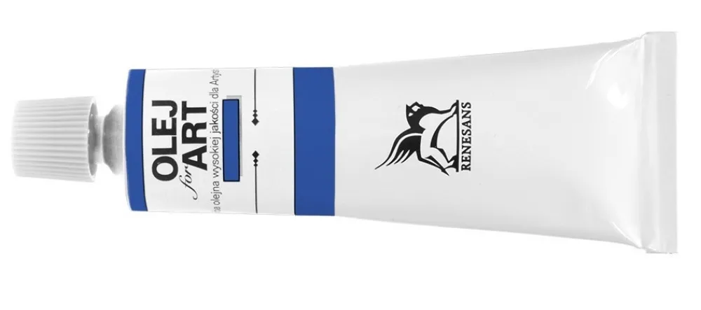 Renesans Farba olejna Olej for Art - - 30, błękit coeruleum, 60 ml