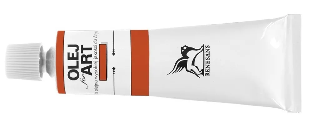 Renesans Farba olejna Olej for Art - - 18, cynober szkarłatny, 60 ml > Farby Olejne