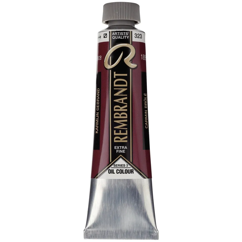 Rembrandt Farba olejna - - Burnt Carmine, 40 ml > Farby Olejne