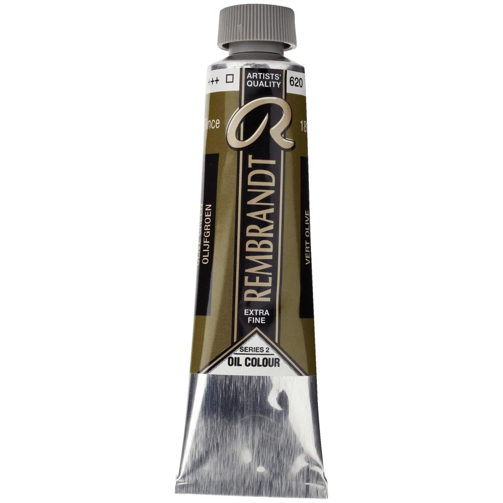 Rembrandt Farba olejna - - Olive Green, 40 ml