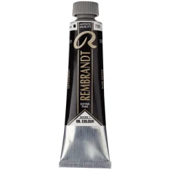 Rembrandt Farba olejna - - Oxide Black, 40 ml > Farby Olejne