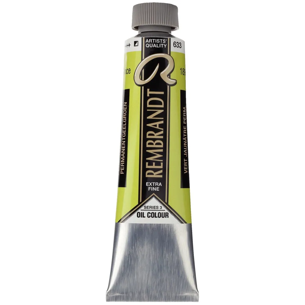 Rembrandt Farba olejna - - Permanent Yellowish Green, 40 ml