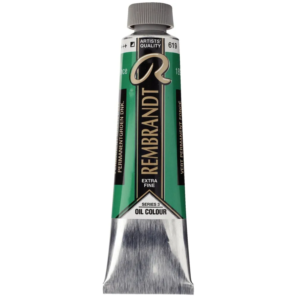 Rembrandt Farba olejna - - Permanent Green Deep, 40 ml > Farby Olejne