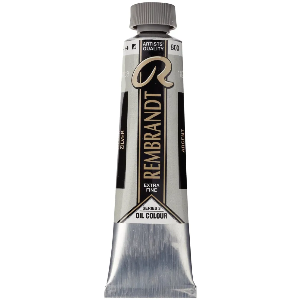 Rembrandt Farba olejna - - Silver, 40 ml > Farby Olejne