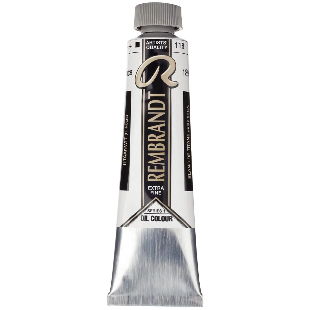 Rembrandt Farba olejna - - Titanium White 2, 40 ml > Farby Olejne
