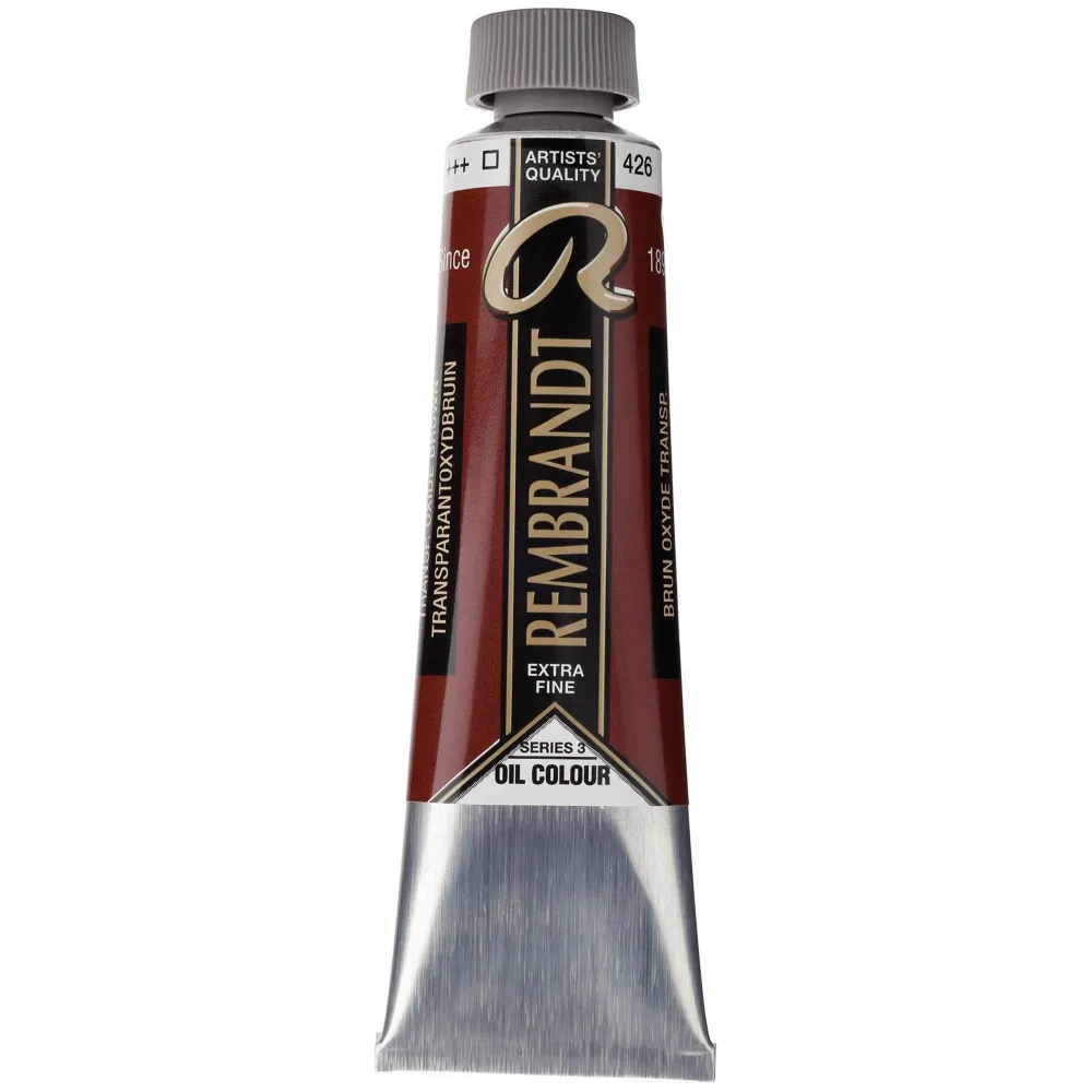 Rembrandt Farba olejna - - Transparent Oxide Brown, 40 ml > Farby Olejne