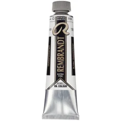 Rembrandt Farba olejna - - Transparent White, 40 ml
