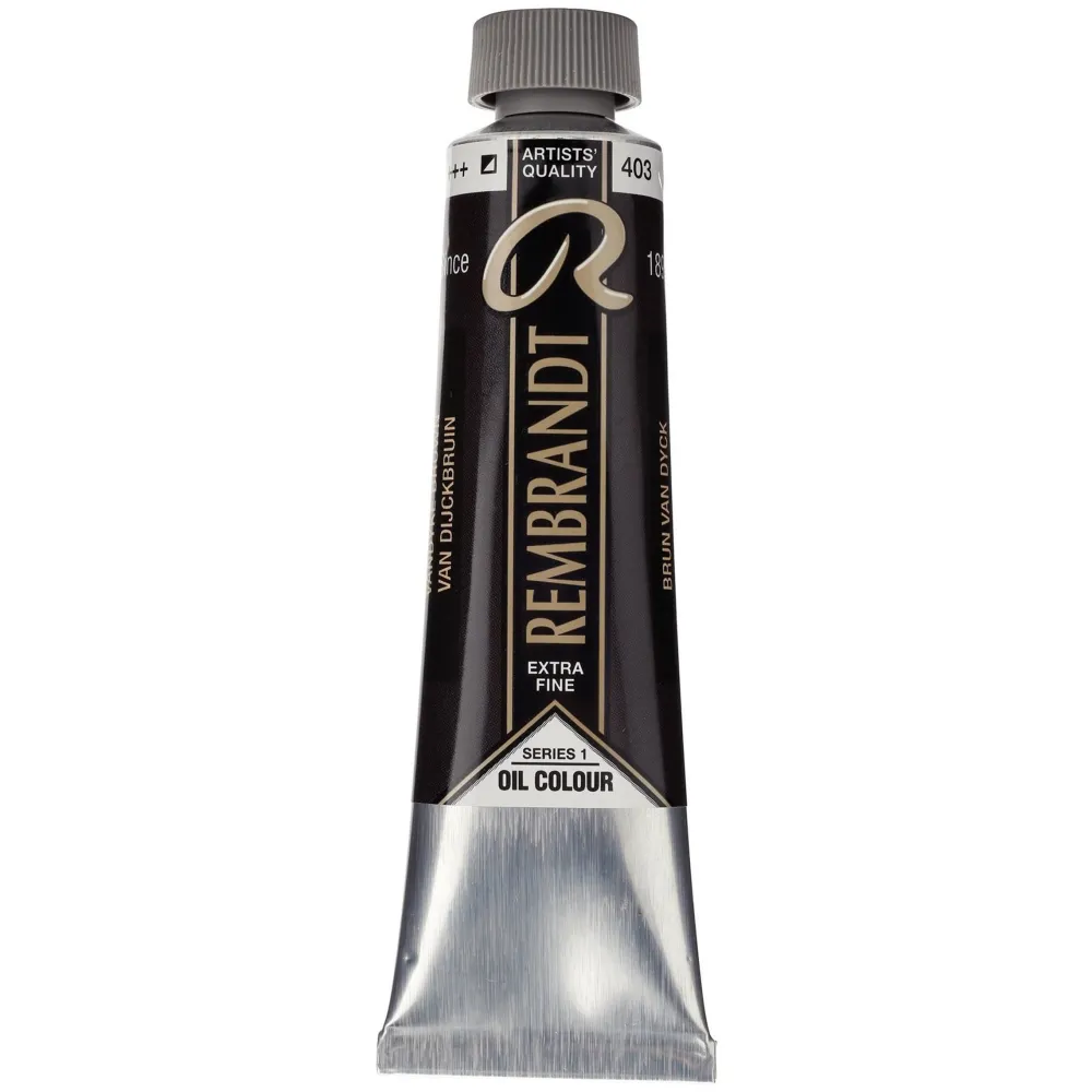 Rembrandt Farba olejna - - Vandyke Brown, 40 ml
