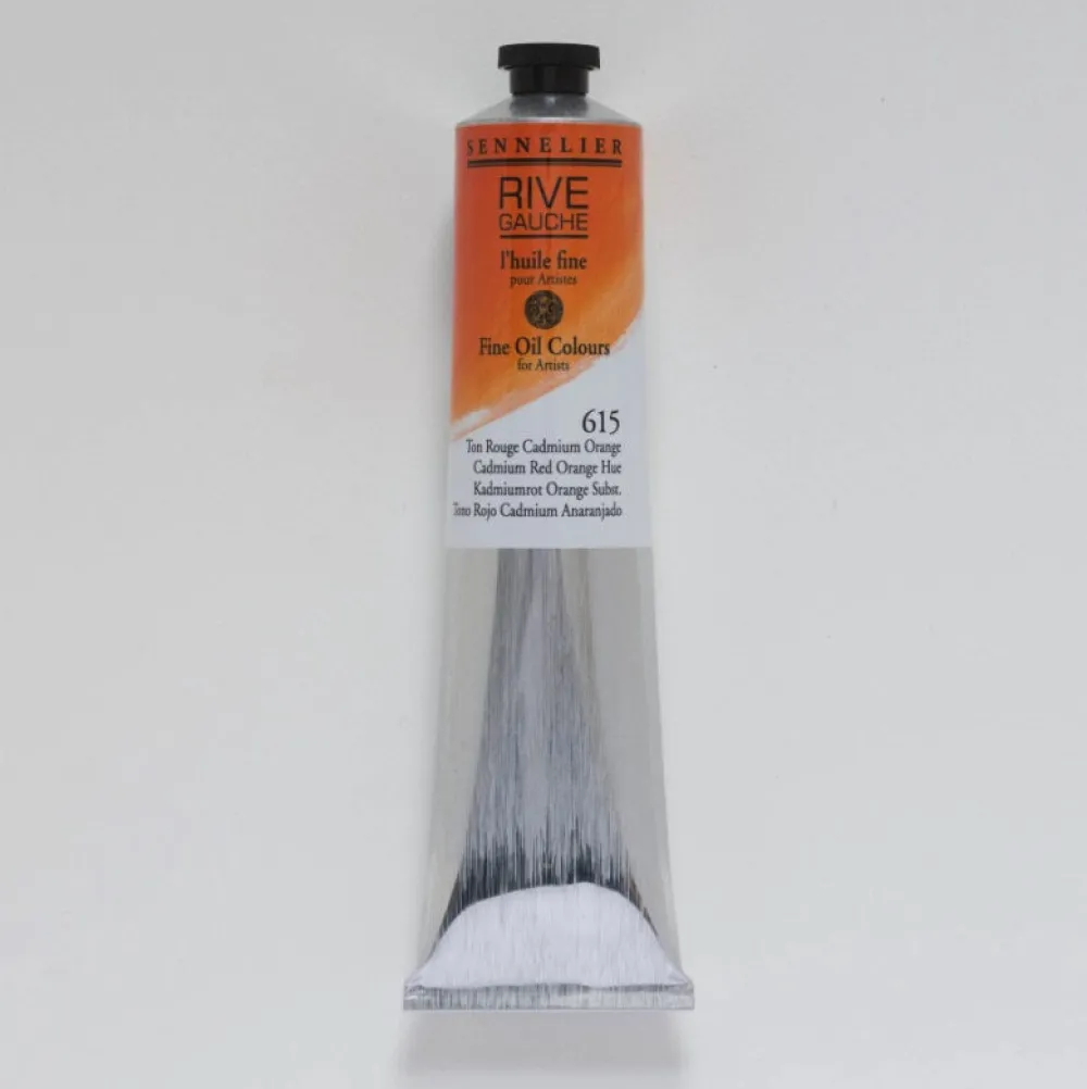 Sennelier Farba olejna Rive Gauche - - 615, Cadmium Red Orange Hue, 200 ml > Farby Olejne