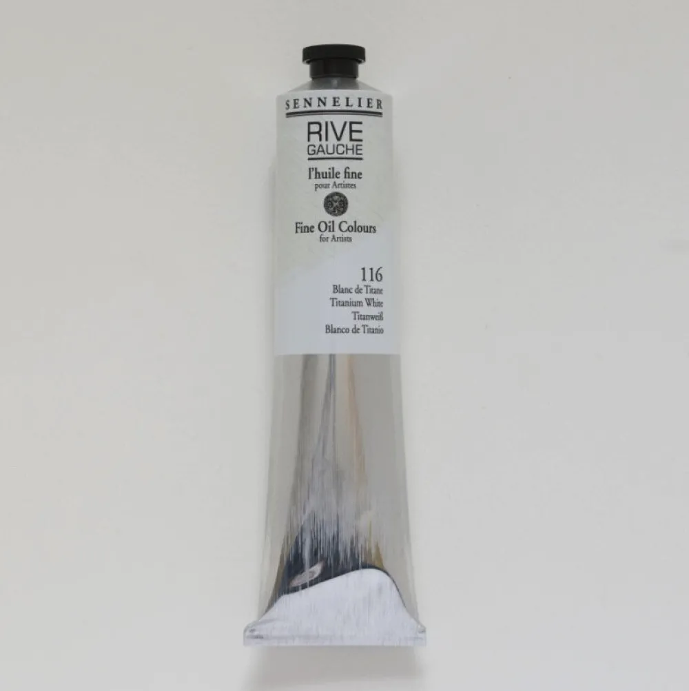 Sennelier Farba olejna Rive Gauche - - 116, Titanium White, 200 ml