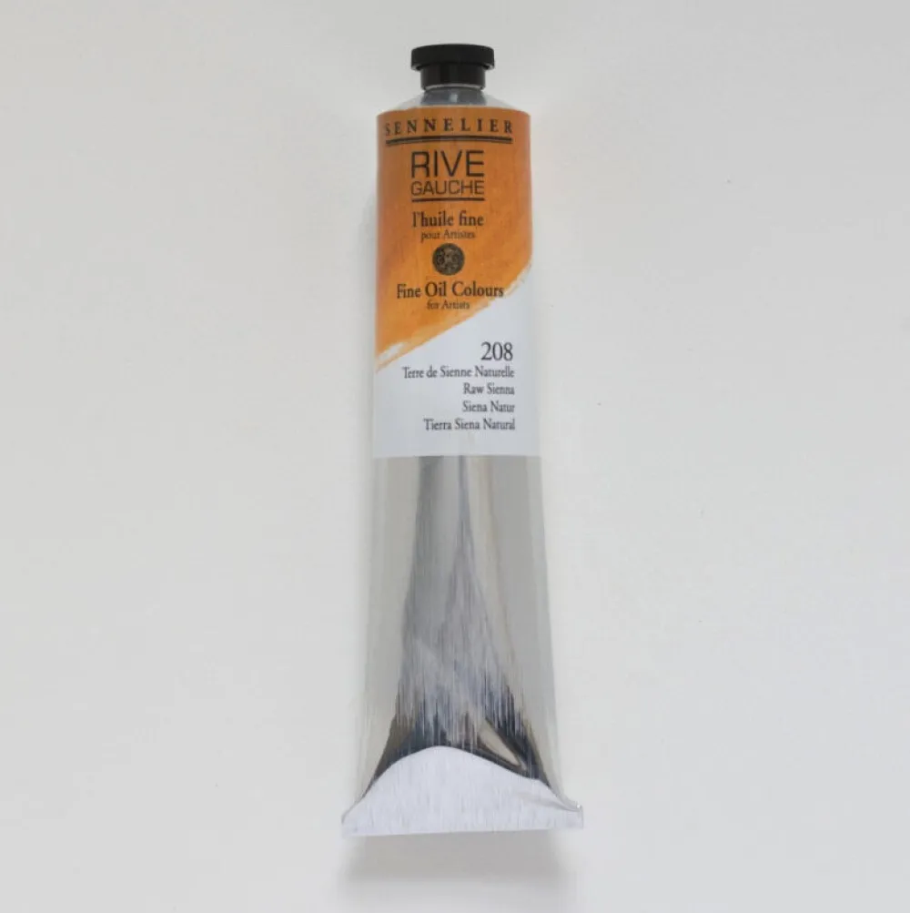 Sennelier Farba olejna Rive Gauche - - 208, Raw Sienna, 200 ml