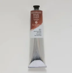 Sennelier Farba olejna Rive Gauche - - 213, Green Earth, 200 ml ><noscript><img width=