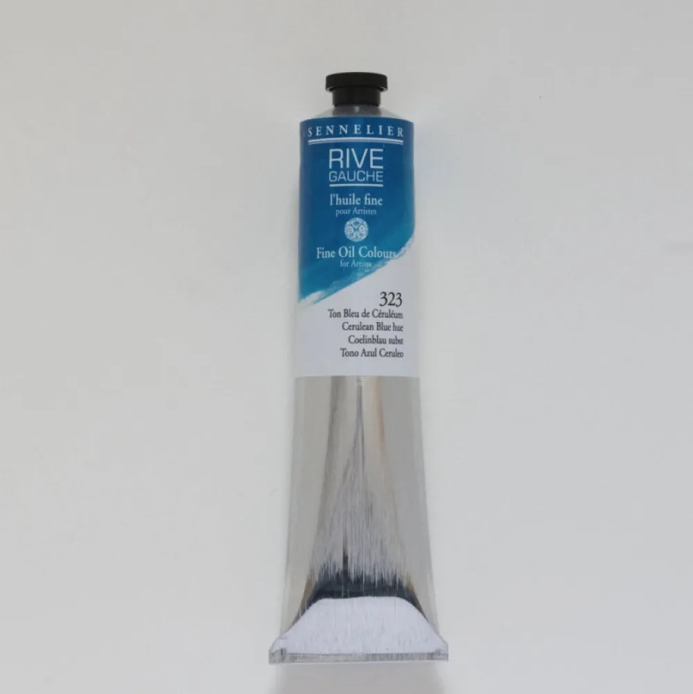 Sennelier Farba olejna Rive Gauche - - 323, Cerulean Blue Hue, 200 ml
