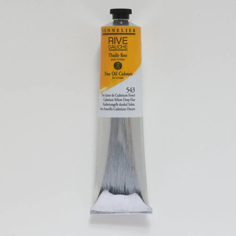 Sennelier Farba olejna Rive Gauche - - 543, Cadmium Yellow Deep Hue, 200 ml