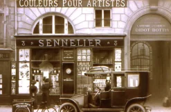 Sennelier Farba olejna Rive Gauche - - 755, Ivory Black, 200 ml