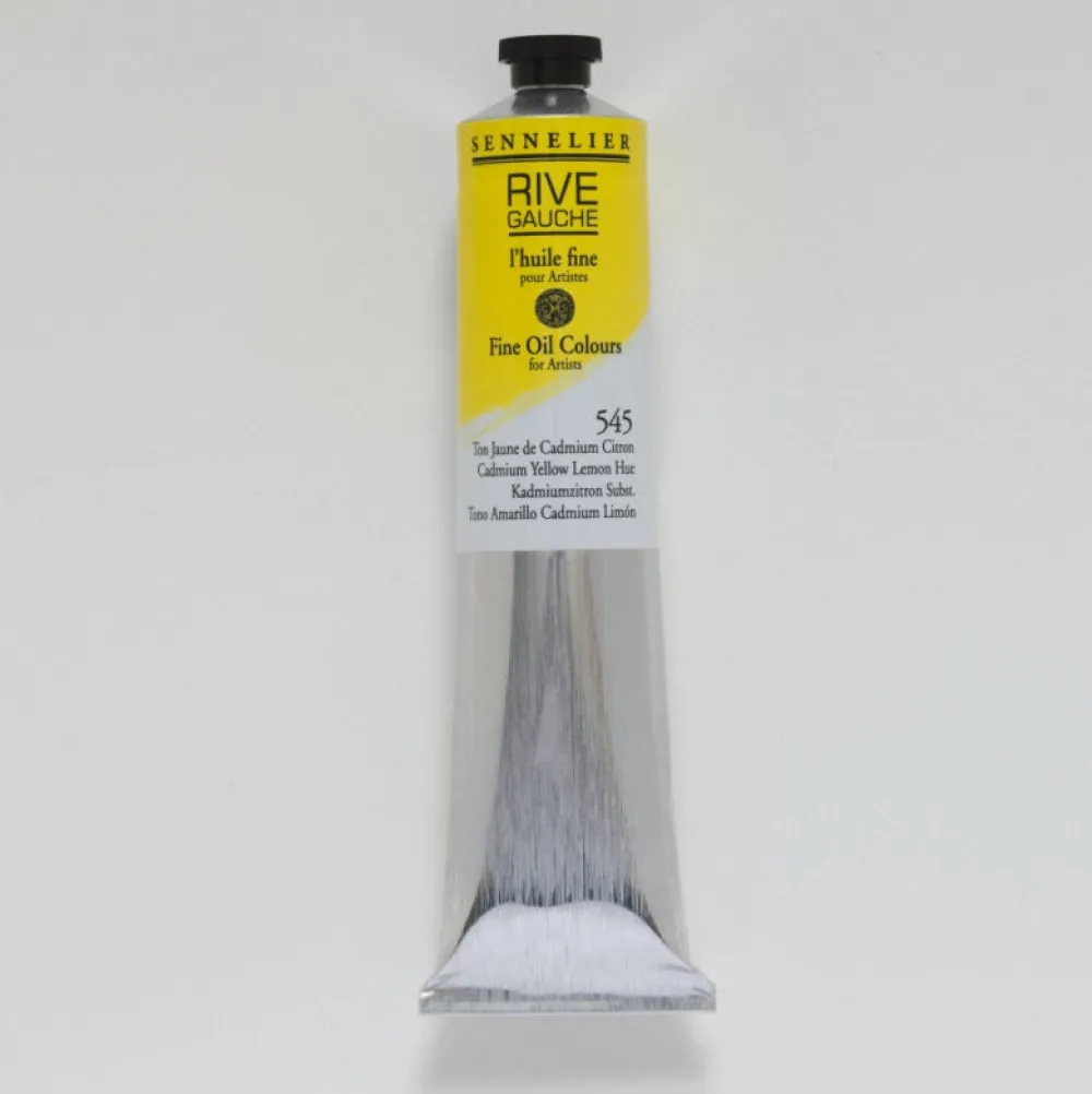 Sennelier Farba olejna Rive Gauche - - 545, Cadmium Yellow Lemon Hue, 200 ml