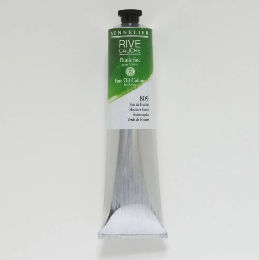 Sennelier Farba olejna Rive Gauche - - 809, Hooker's Green, 200 ml