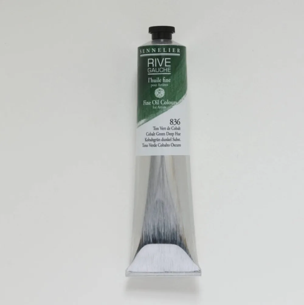 Sennelier Farba olejna Rive Gauche - - 836, Cobalt Green Deep Hue, 200 ml