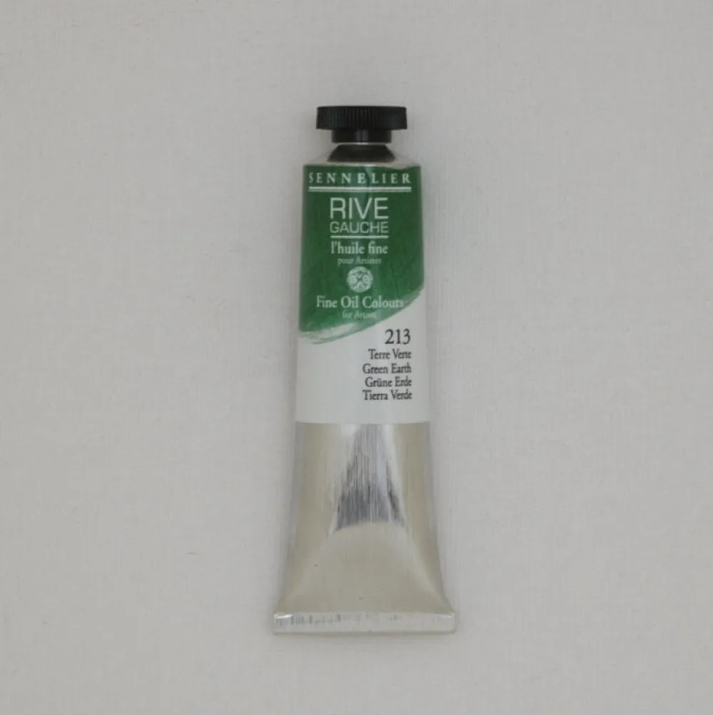 Sennelier Farba olejna Rive Gauche - - 213, Green Earth, 40 ml