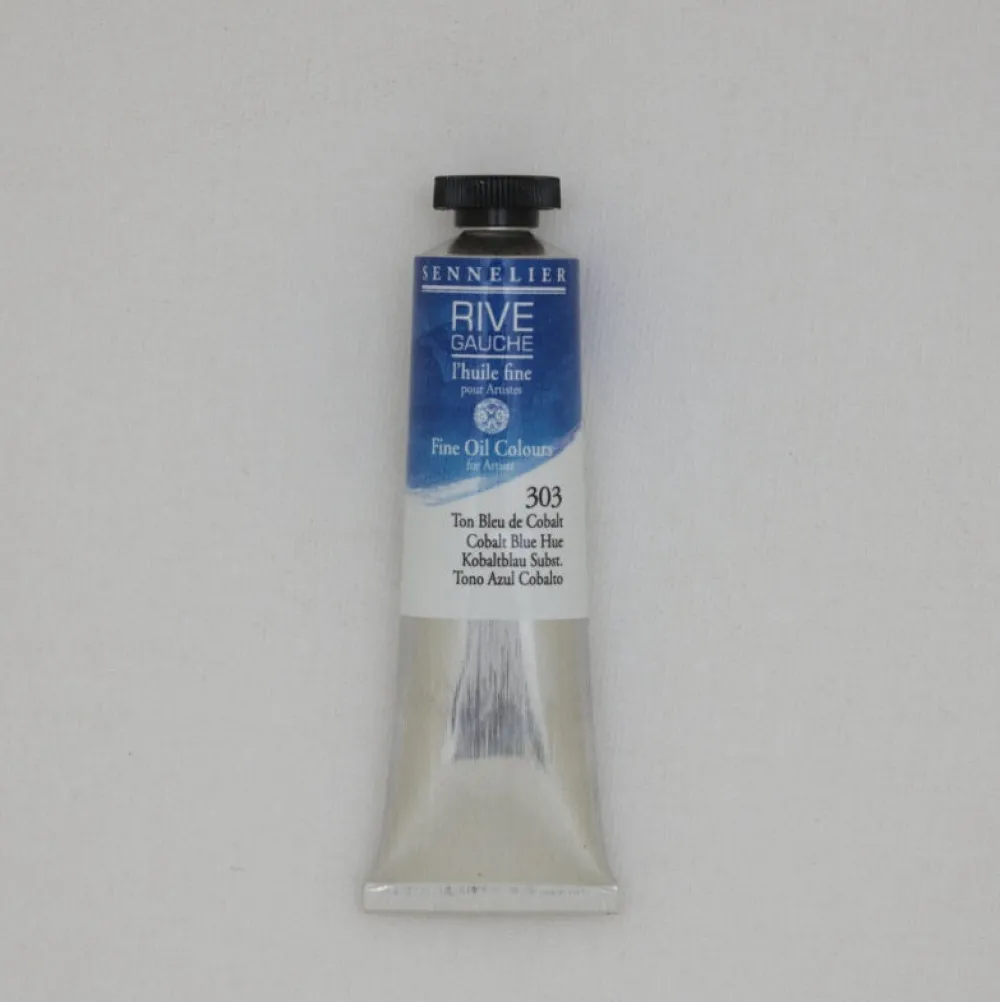 Sennelier Farba olejna Rive Gauche - - 303, Cobalt Blue Hue, 40 ml
