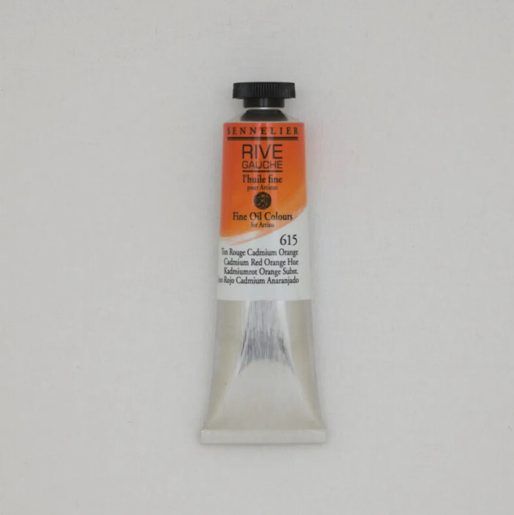 Sennelier Farba olejna Rive Gauche - - 615, Cadmium Red Orange Hue, 40 ml