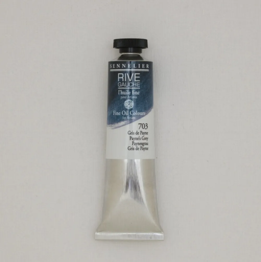 Sennelier Farba olejna Rive Gauche - - 703, Payne's Grey, 40 ml