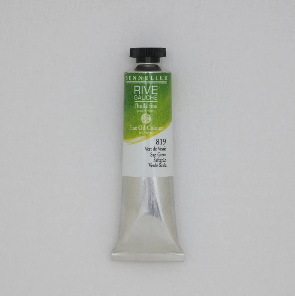 Sennelier Farba olejna Rive Gauche - - 819, Sap Green, 40 ml > Farby Olejne