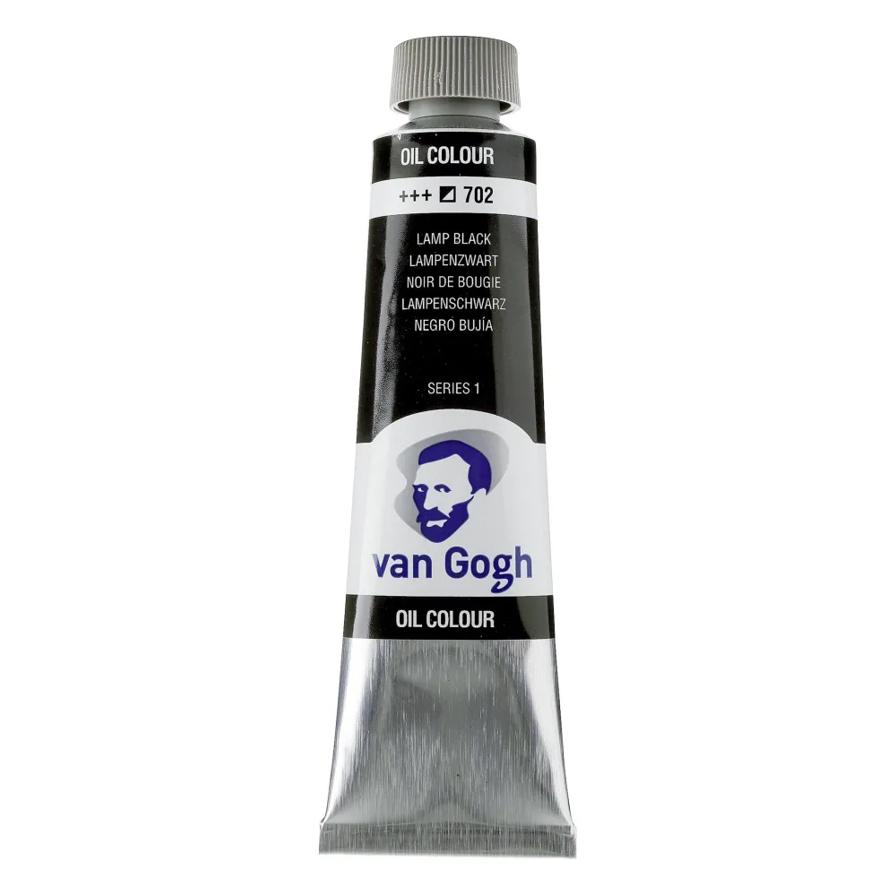 Van Gogh Farba olejna - - Lamp Black, 40 ml > Farby Olejne