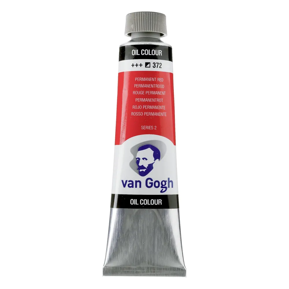 Van Gogh Farba olejna - - Permanent Red, 40 ml