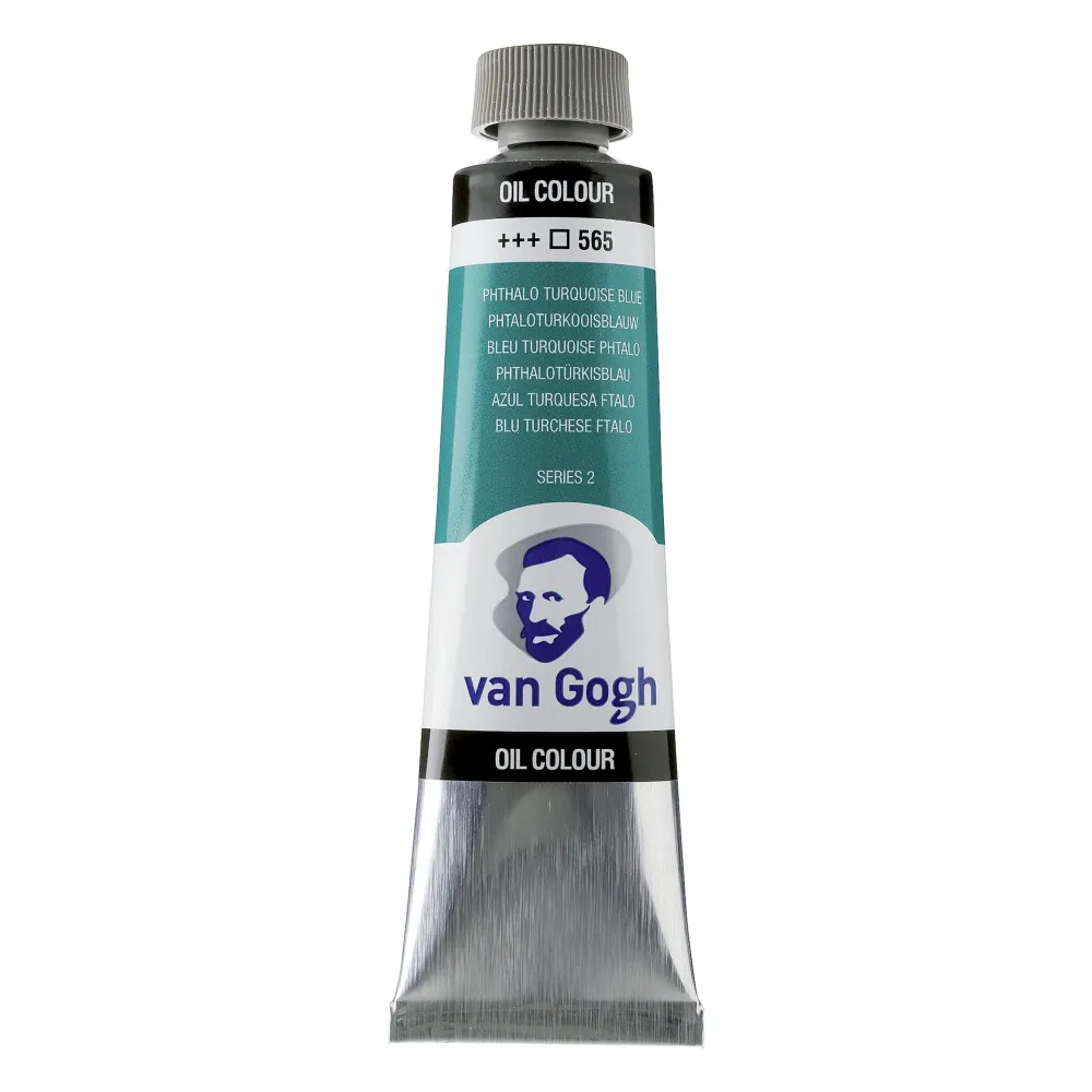 Van Gogh Farba olejna - - Phthalo Turquoise Blue, 40 ml > Farby Olejne