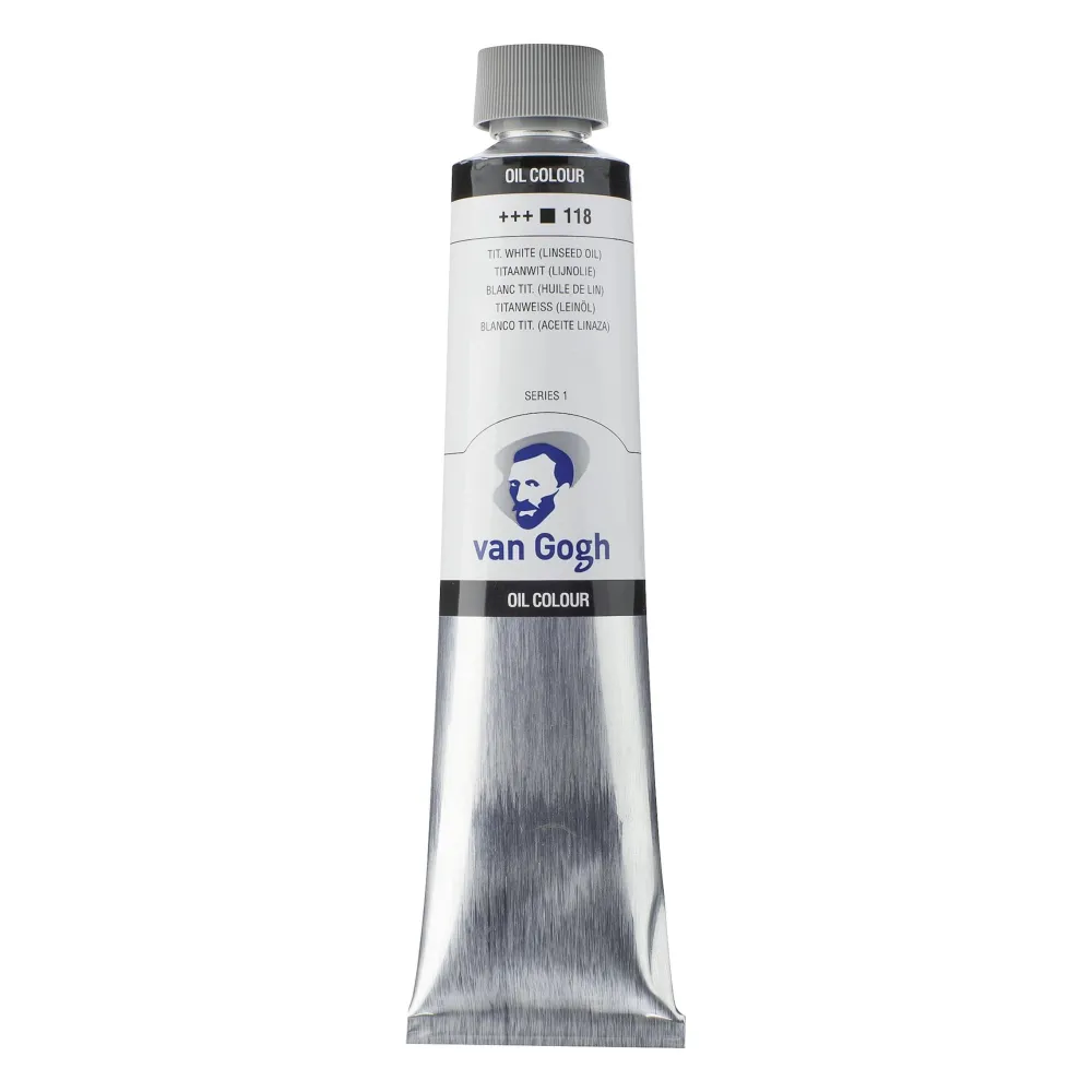 Van Gogh Farba olejna - - Titanium White, 200 ml