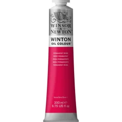 Winsor & Newton Farba olejna Winton Oil Colour - - permanent rose, 200 ml > Farby Olejne