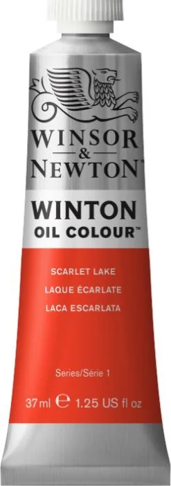 Winsor & Newton Farba olejna Winton Oil Colour - - Scarlet Lake, 37 ml